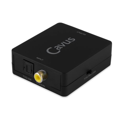 AUDIO CONVERTER DIGITAAL 2-WEG TOSLINK/COAXIAAL