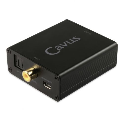 AUDIO CONVERTER - TOSLINK/COAXIAAL NAAR RCA & 3.5 MM