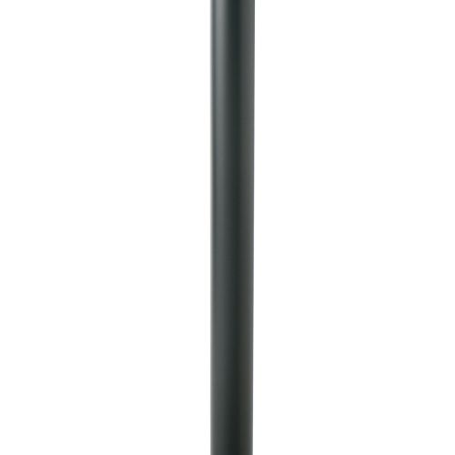 Kolom 100cm - Ø 60mm zwart staal