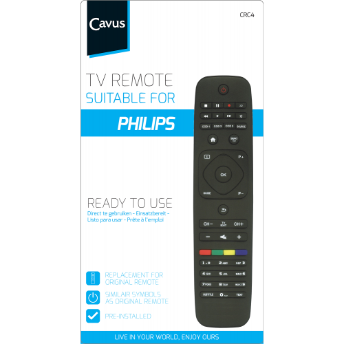 TV afstandsbediening voor Philips