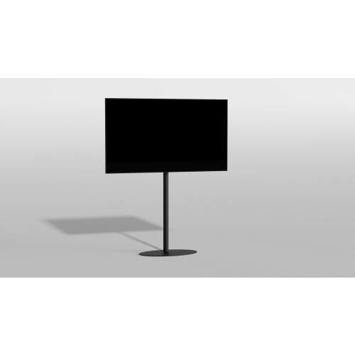 Vloerstandaard ELLIPS zwart 150 cm MULTIFIT VESA 100x100 tot 400x400