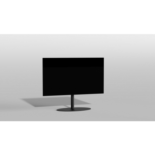 Vloerstandaard ELLIPS zwart 60 cm MULTIFIT VESA 100x100 tot 400x400