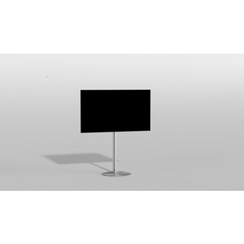 Vloerstandaard GATE rvs 100 cm MULTIFIT VESA 100x100 tot 400x400
