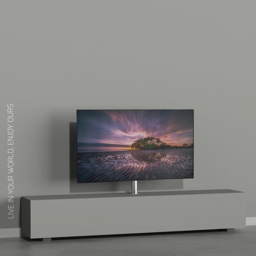 Standaard voor meubel MOUNT rvs 60 cm MULTIFIT VESA 100x100 tot 400x400