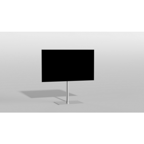 Vloerstandaard SQUARE rvs 100 cm MULTIFIT VESA 100x100 tot 400x400