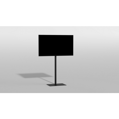 Vloerstandaard SQUARE zwart 150 cm MULTIFIT VESA 100x100 tot 400x400
