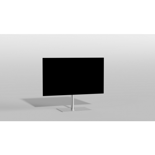 Vloerstandaard SQUARE rvs 60 cm MULTIFIT VESA 100x100 tot 400x400