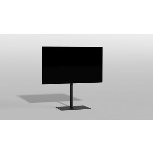 Vloerstandaard SQUARE zwart 80 cm VESA 100x100