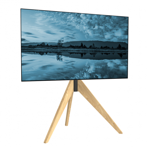 Vloerstandaard TRIANGLE 120 cm MULTIFIT VESA 100x100 tot 400x400