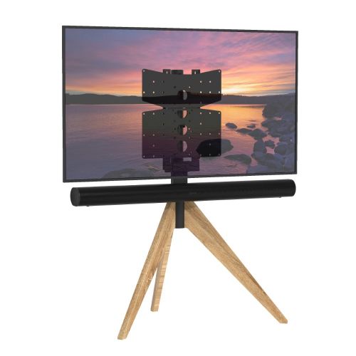 TV Vloerstandaard TRIANGLE oak met soundbarhouder voor Sonos ARC(Ultra)