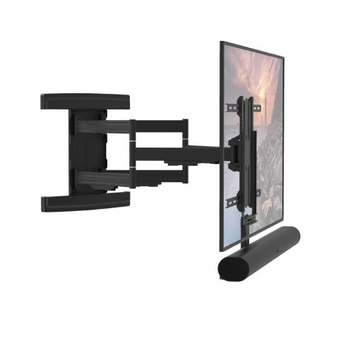 TV Muurbeugel DOUBLE XL zwart voor Sonos ARC(Ultra)