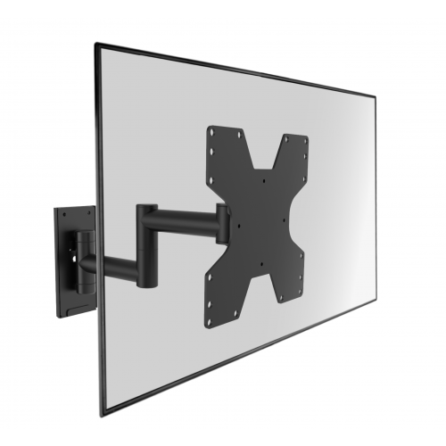 Premium Draaibare & Kantelbare Tv Beugel Trendy Zwart staal - 15 - 40 Inch