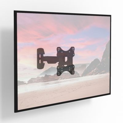 Draaibare & Kantelbare Tv Beugel Full Motion Single II - 23 - 55 Inch