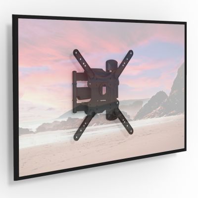 Draaibare & Kantelbare Tv Beugel Full Motion Single III - Extra lang - 23 -55 Inch