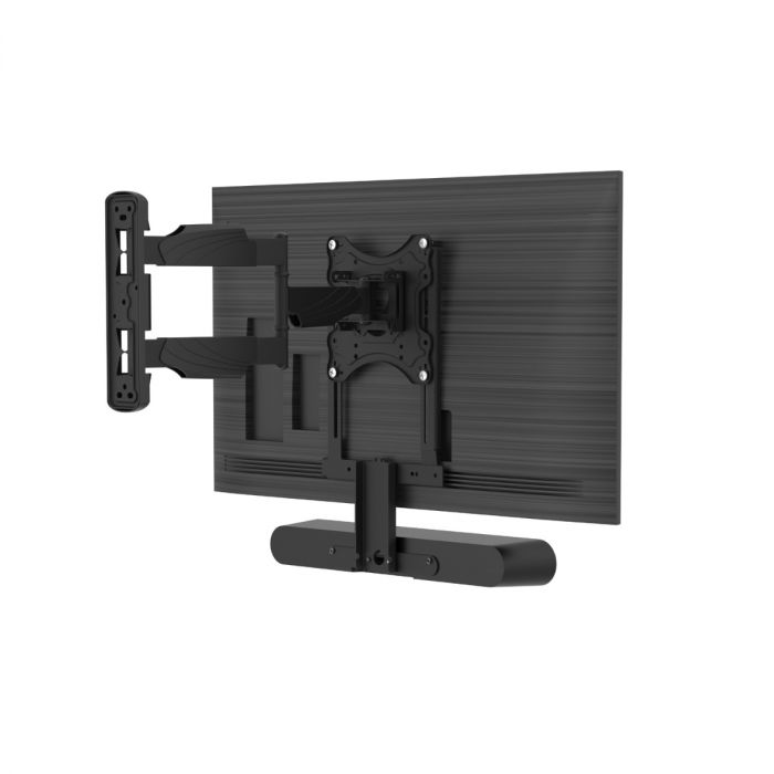 Conecto, Luidsprekerhouder Voor Directe Montage Op Tv Sonos Beam Soundbar Materiaal Staal En Aluminium Zwart 753684762