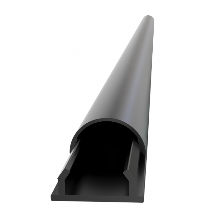 Aluminium kabelgoot zwart | Maximale kabeldikte: 25 mm | Nedis CMDT5025BK110 Aluminium kabelgoot zwart | Maximale kabeldikte: 25 mm | Nedis CMDT5025BK110